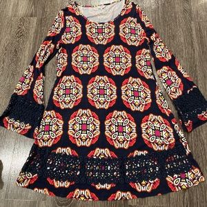 Crown and Ivy print dress